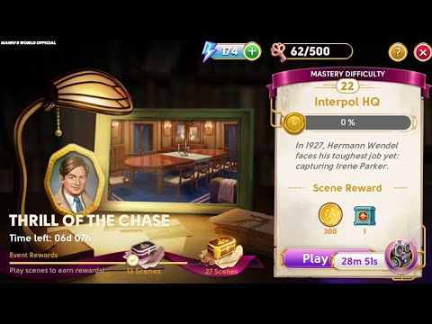 June's Journey Secrets 20r Scene 22 Interpol HQ Silhouette Mode 4K ULTRA HD