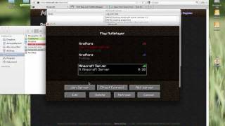 Starta Minecraft server på Mac OS X - Localhost och Port Map