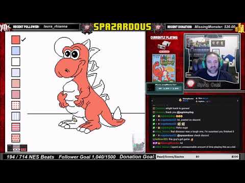 NES Beats: Color A Dinosaur