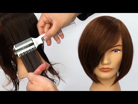 The Easiest Bob Haircut EVER with a Razor