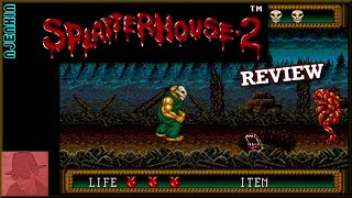 Splatterhouse 2 - SEGA Genesis / Mega Drive - with Commentary !!