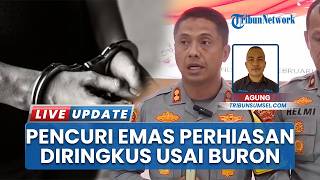 Buron seusai Gasak 23 Suku, Komplotan Maling Emas Perhiasan di Ogan Ilir Sumsel Keok Dibekuk Polisi