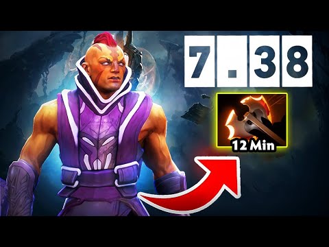 Anti Mage Farm Machine 7.38 🔥 900+GPM 30Kills 12Mins Battle Fury One Shot Dota 2
