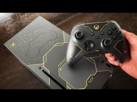 HALO Infinite Xbox Series X Console UNBOXING - LIMITED EDITION