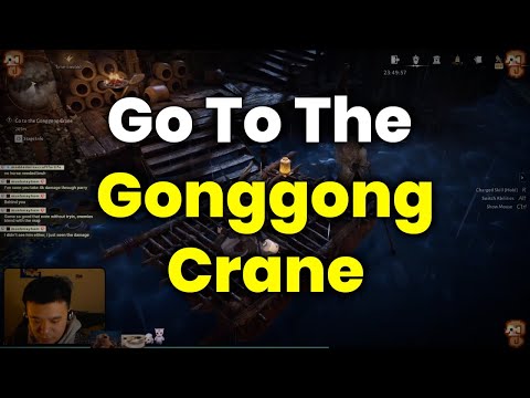 Go to the Gonggong Crane | Heavenfall Quest | Where Winds Meet