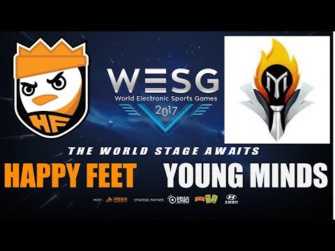 HAPPY FEET vs YOUNG MINDS - BO3 - GAME 1 - WESG 2017 [HIGHLIGHTS]