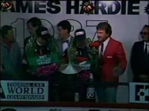 Bathurst 1987 - Winners Podium Presentation.