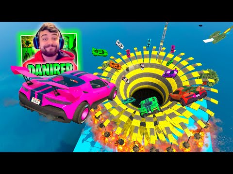 CARRERA INCREIBLE! EL AGUJERO ME ABSORBE!! - GTA 5 ONLINE