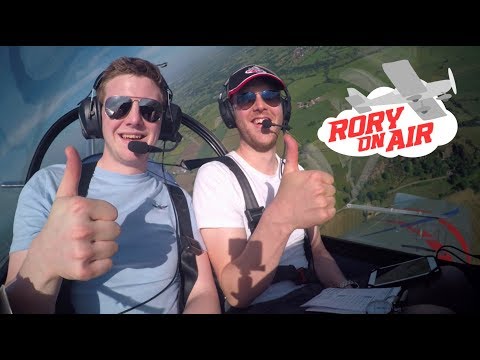 Rolling Stones warm-up flight with my brother | EV-97 Eurostar