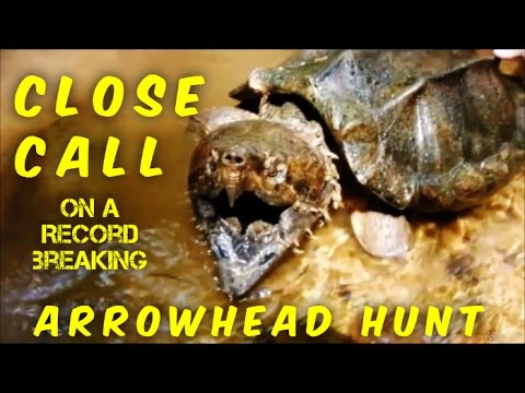 Arrowhead Hunting - Ending Our Creek Hunting Season With a Bang - We Never Expected This Video