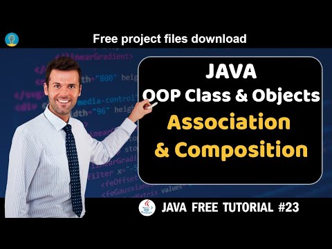 Java Tutorial 23 Oop Class And Objects Association And Composition Java Course For Beginners