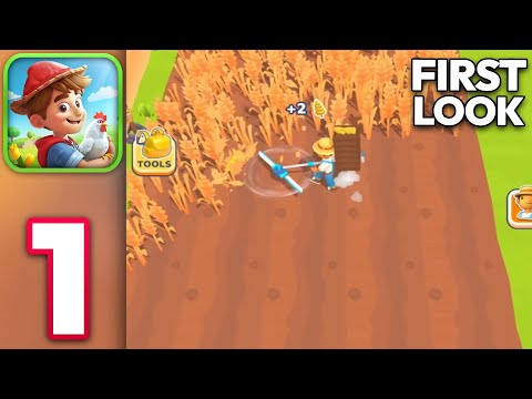 Little Farm Story: Idle Tycoon - Walkthrough Gameplay Part 1 (iOS, Android)