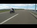 Audi A6 V10 VS BMW S1000rr roll from 60km/h (Gogi Racing)