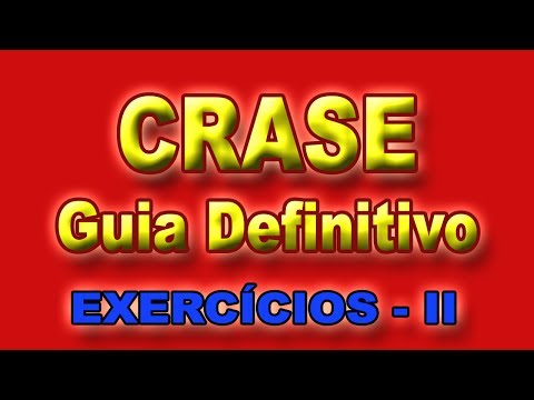 Crase - exercícios resolvidos e comentados IBFC