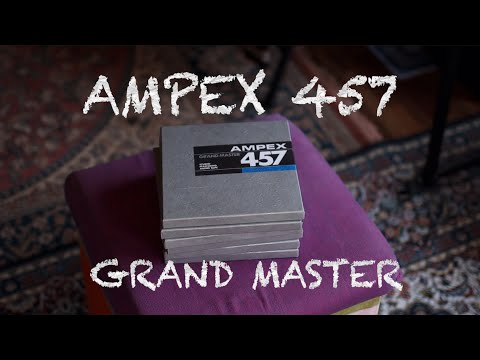 Ampex 457 Grand Master 7 inch reel tape : Part1