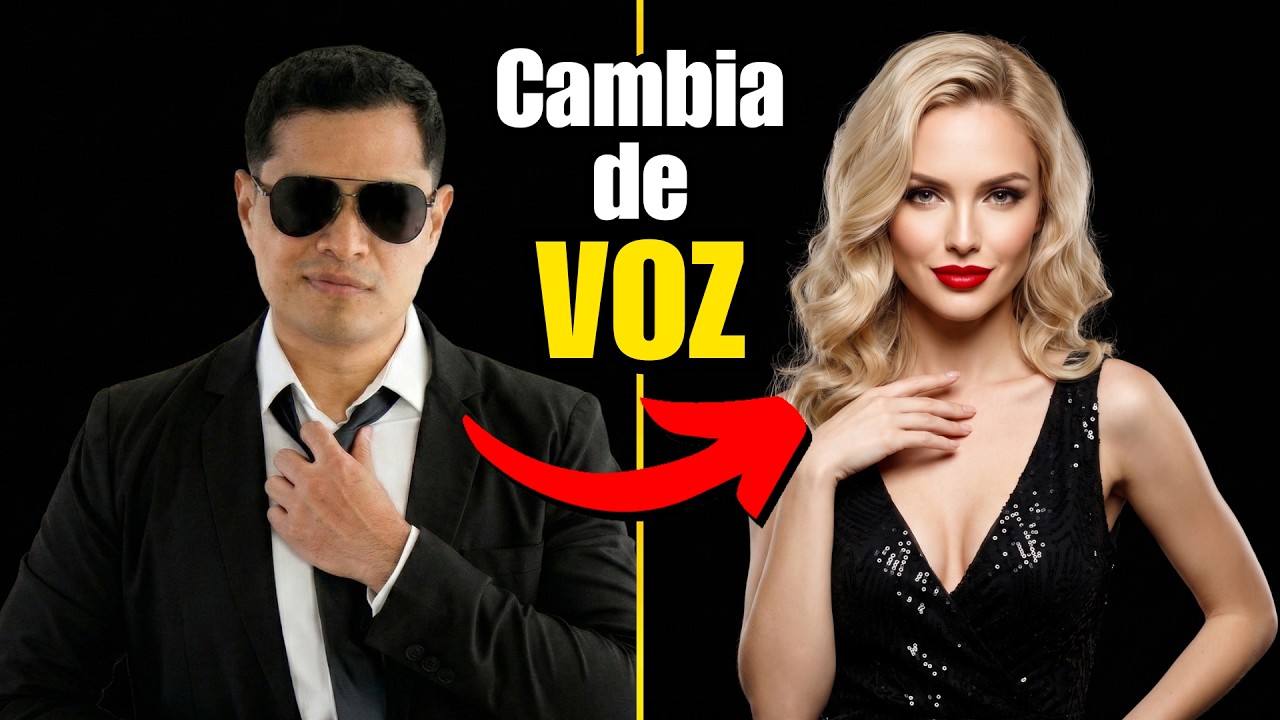Como HACER VOZ de MUJER Gratis (Y Viceversa) | Cambiar tu voz con IA