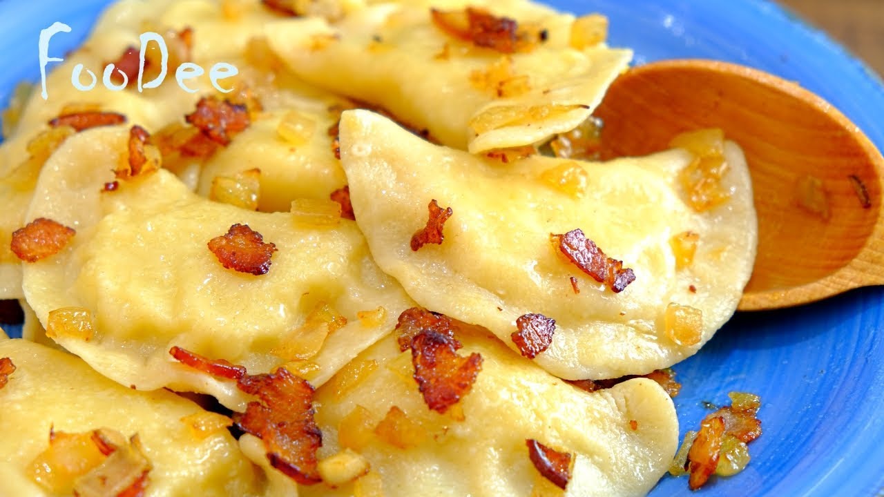 Вареники с картошкой - Вы влюбитесь в это тесто для вареников - Вкусный и простой рецепт!