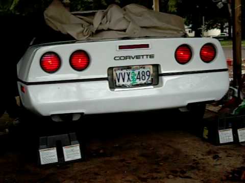 flowmaster exhaust on corvette