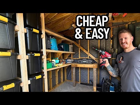 5 Genius Shed Storage Ideas You'll Wish You Built Sooner!