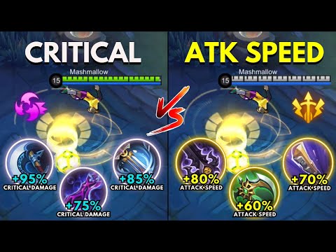 Bruno Full Critical Build vs Bruno Full Attack Speed Build