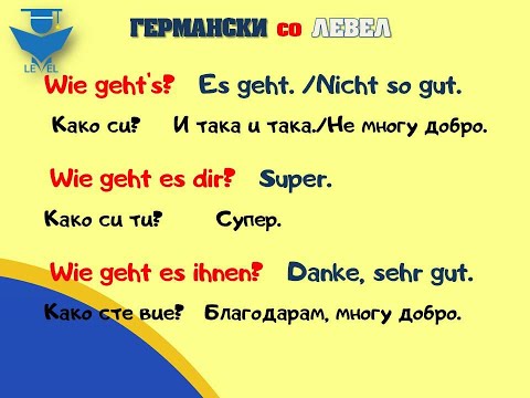 Germanski Schritte A1 - Tema II - Kako si - Lekcija 33