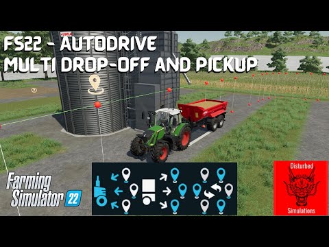 MULTI DROP-OFF and PICKUP | Autodrive | FS22