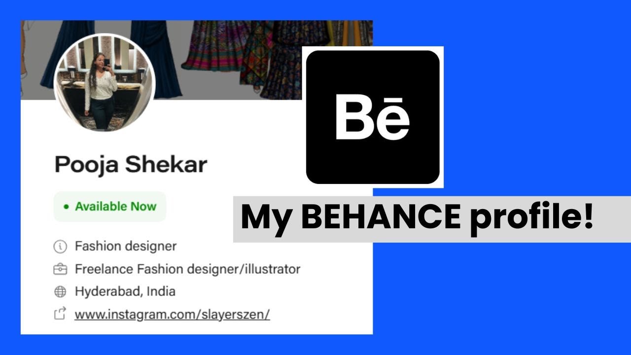 MY BEHANCE PROFILE| Let's talk about my Fashion portfolio