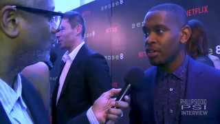 The Phillip Siddiq Show Red Carpet for Sense8 with Aml Ameen! video