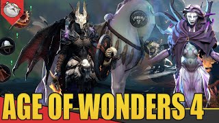 ZUMBIFICANDO DEMONIOS - Age of Wonders 4 Crimson Caldera #10 [Gameplay PT-BR]