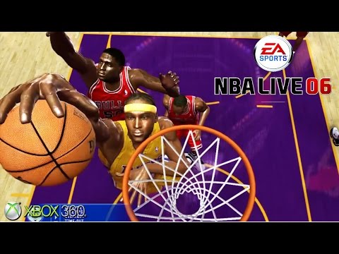 nba live 2005 xbox slam dunk contest