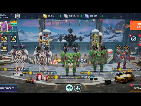 Seraph Theme Hangar | MK3 Gameplay War Robots WR