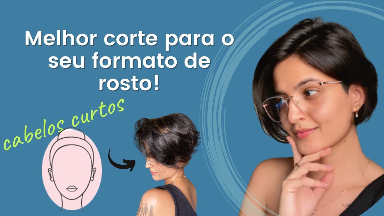 Watch Now COMO ESCOLHER O CORTE DE CABELO IDEAL PELO FORMATO DO ROSTO | Cabelos curtos COMO ESCOLHER O CORTE DE CABELO IDEAL PELO FORMATO DO ROSTO | Cabelos curtos