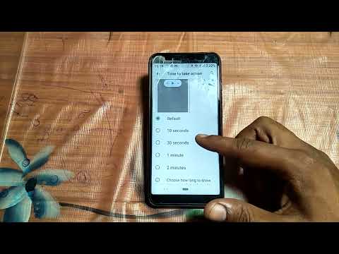 how to set time to take action mi A2 /Top Secret 4G & 5G smartphone Settings