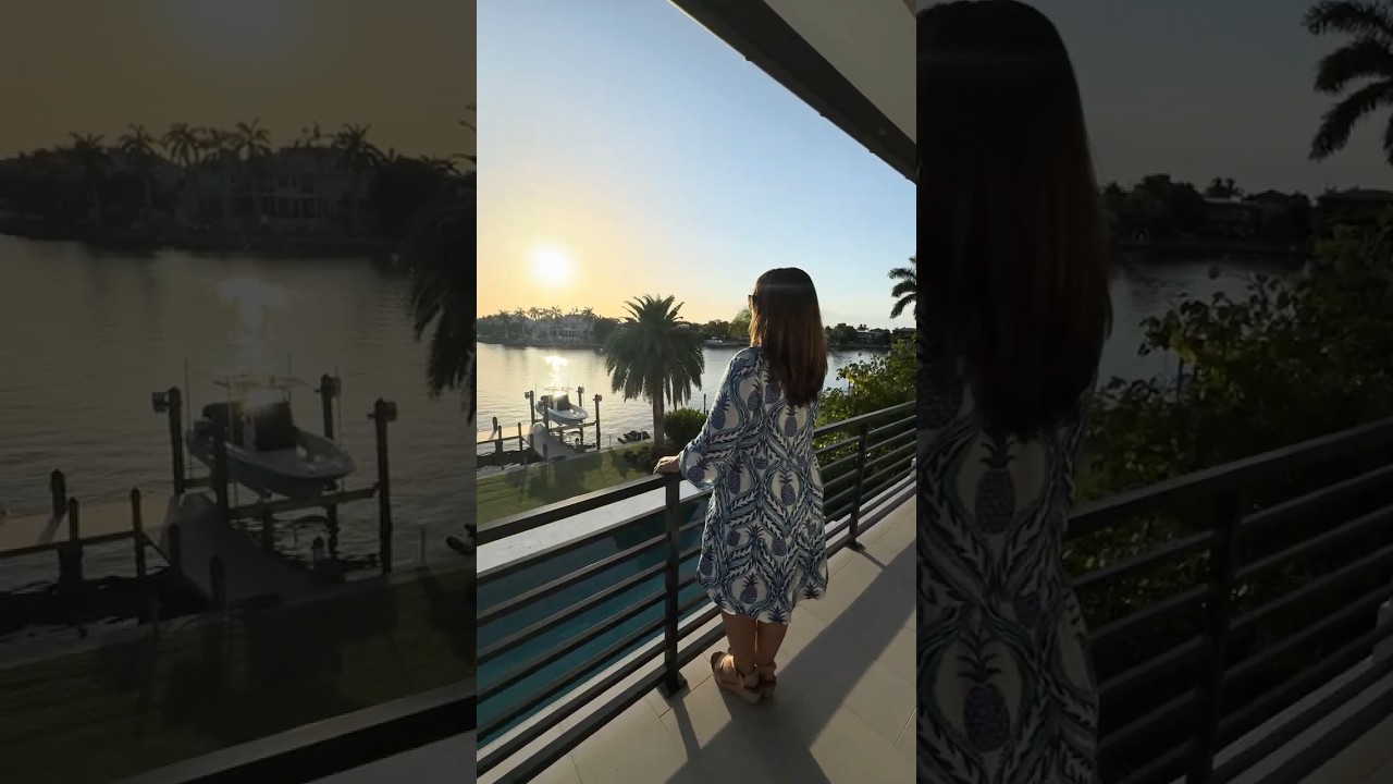 Breathtaking Sunset Balcony View! | Sarasota’s Evening Magic