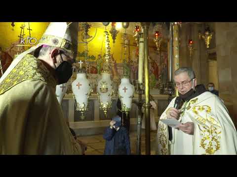 Entrée solennelle du Patriarche latin de Jérusalem au Saint-Sépulcre