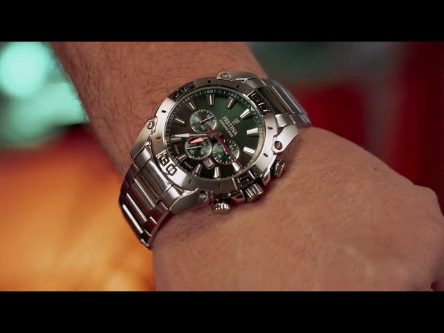 Vídeo relacionado con Festina Reloj Hombre Analógico de Cuero Negro - Movimiento de Cuarzo - Calendario - Cristal Mineral de Alta Resistencia - Resistente al Agua 5 ATM Elegante F20681/1 On The Square