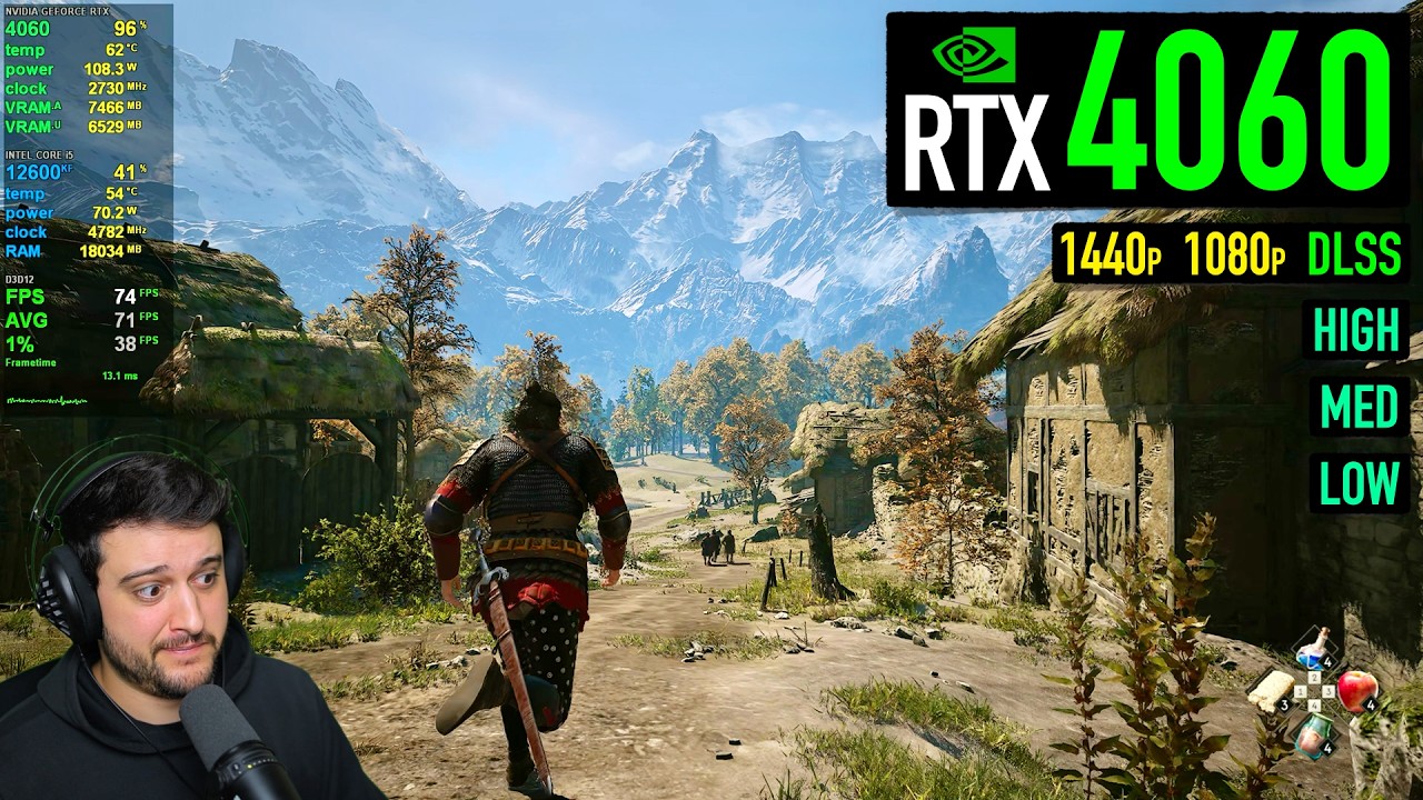 RTX 4060 - The Blood of Dawnwalker - Optimization? What's That???