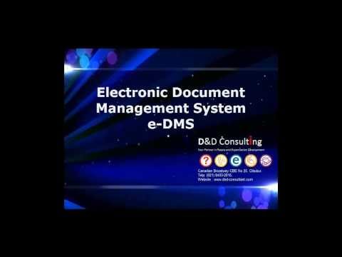 Electronic document management system