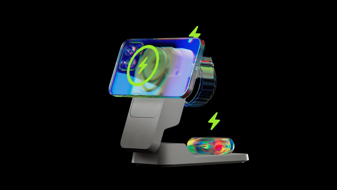 Alogic Matrix Ultimate: World's First MagSafe Portable Wireless Charging Station