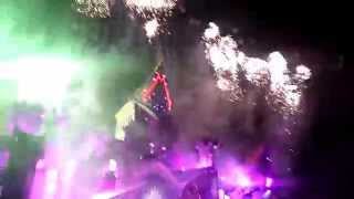 Tomorrowland 2015 - Steve Aoki - Heaven on Earth with FIREWORKS