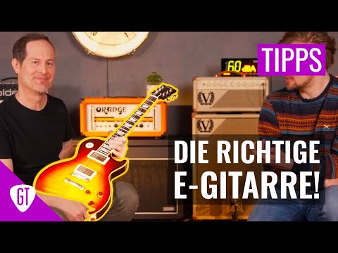 Wie finde ich die richtige E-Gitarre? | Gitarren Tutorial Deutsch