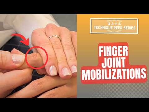 How to do Finger Joint Mobilizations  |  Technique Peek Series