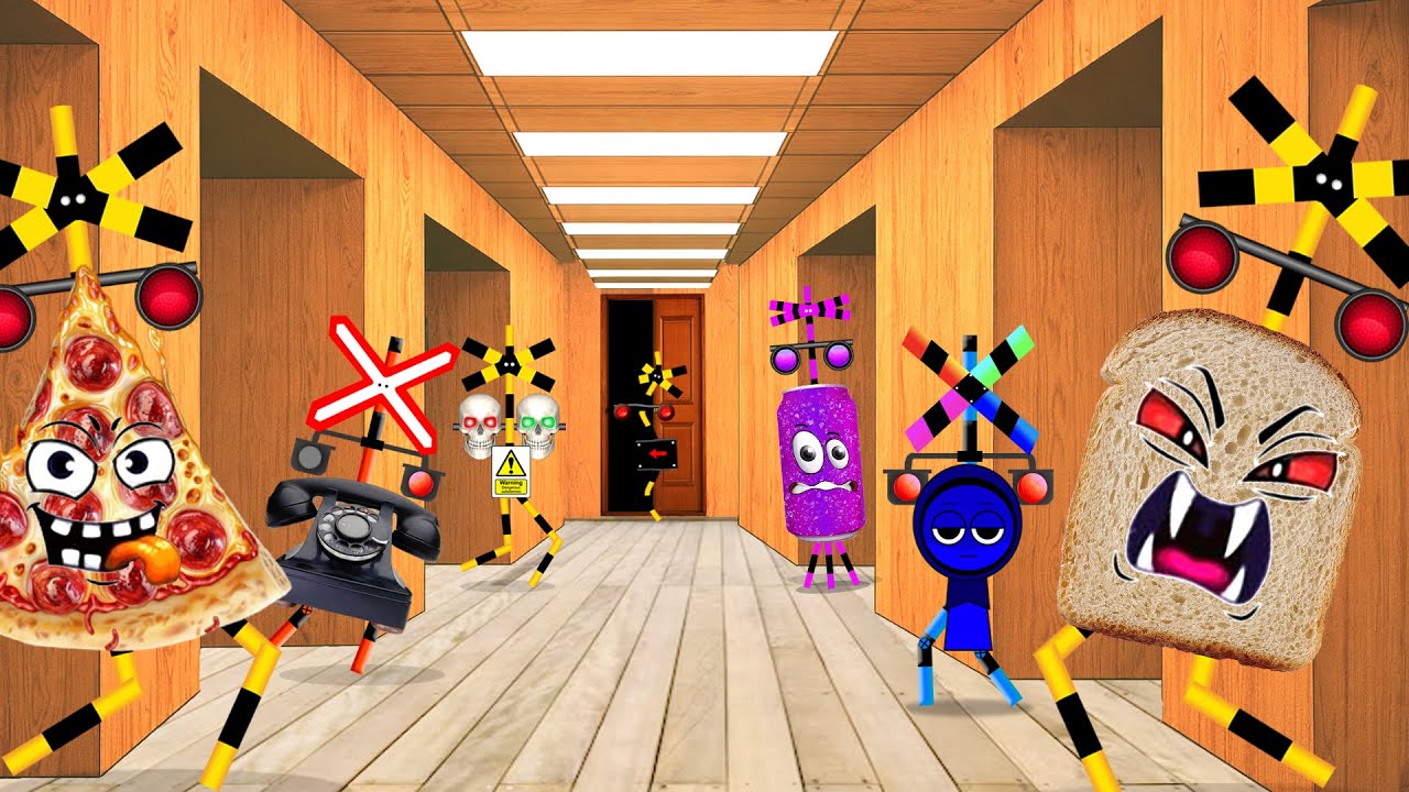 What’s Behind This Door?!  Various Fumikiri railroad crossing Japanese Animation