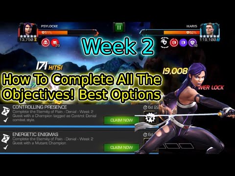 Eternity Of Pain Week 2! Ikaris Boss| Best Options For Every Objective!| Marvel Contest Of Champions