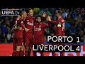 PORTO 1-4 LIVERPOOL #UCL HIGHLIGHTS