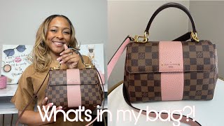 What's in my LV bag? Louis Vuitton Bond Street BB review and what fits inside!