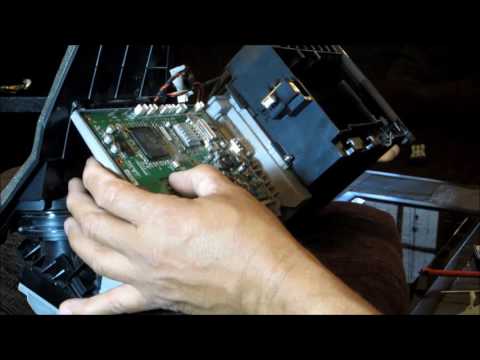 FIX BLACK AND WHITES DOTS ON TV MITSUBISHI  DLP CHIP