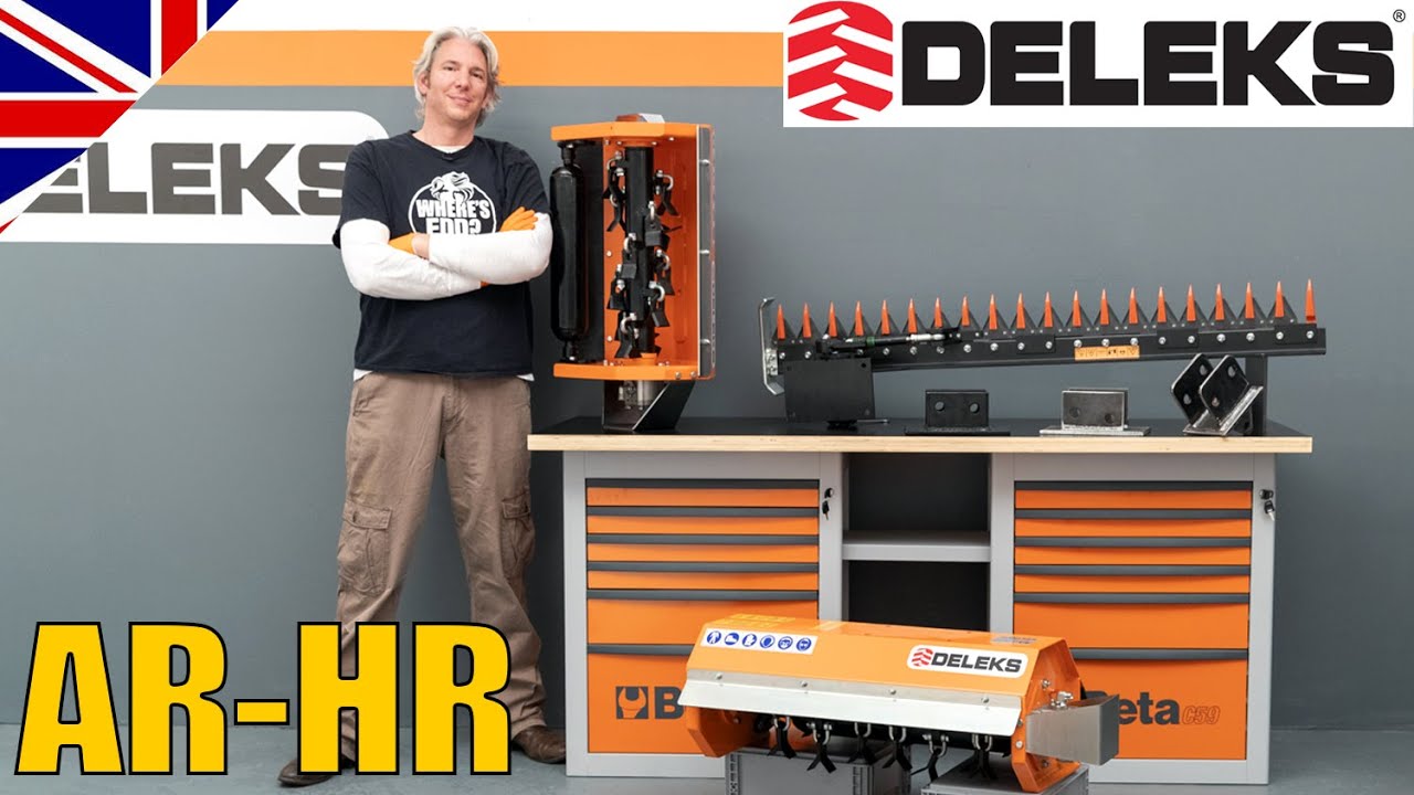 Deleks AR 60 Brecher/Mulcher für 0,8-1,8 Tonnen Minibagger