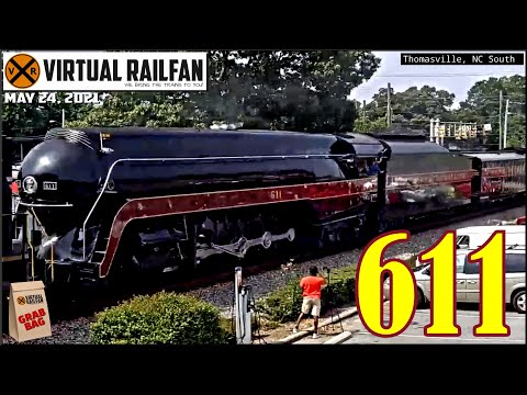 "611"  AND OUR VIRTUAL RAILFAN ONE DAY GRAB BAG!  May 24, 2021