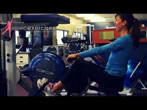 Rowing machine tips for pelvic floor safe gym exercises